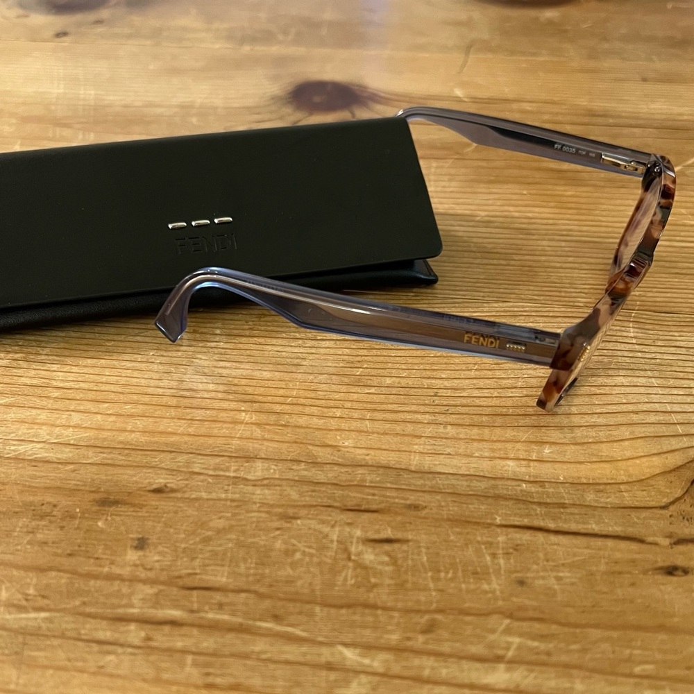 Fendi Tortoise Shell Frames W/Case - image 4